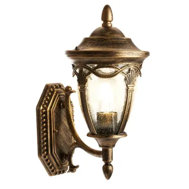 Светильник НБУ-60w вверх Е27 IP44 черное золото