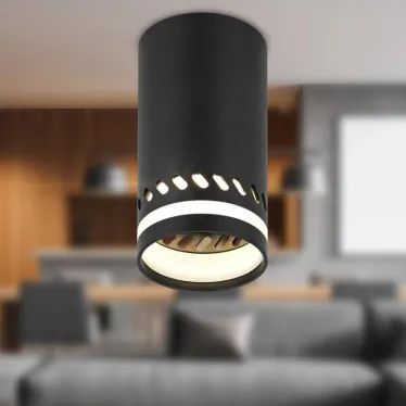 Светильник настенно-потолочный спот OL50 BK MR16 GU10 IP20 черный