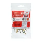 Дюбель-гвоздь 6х40 цилиндрический бортик, нейлон (12шт)