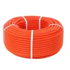 Труба гофрированная ПНД тяжелая безгалогенная (HF) оранжевая с/з д16 (100м/5500м уп/пал)