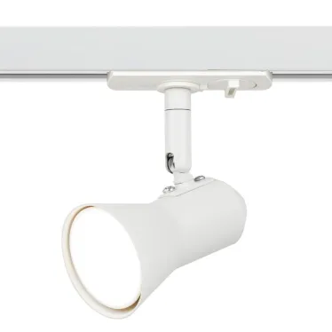 Трековый светильник однофазный TR37-GU10 WH под лампу MR16 белый