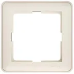 W59 Рамка 1 пост бежевая