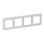 Valena LIFE Рамка 4 поста белая универсальная