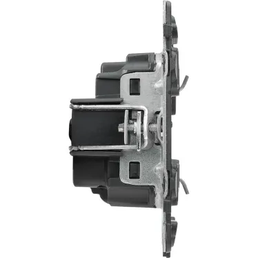 Valena IN MATIC Розетка силовая 2К+З 16А 250В со шторками безвинтовые зажимы