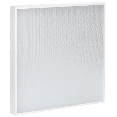 LIGHTING PRO Светильник светодиодный ДВО 1001A 40Вт 3000К IP40 595х595мм микропризма БАП 3ч IEK