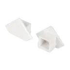 Заглушка для PDS45-T белая глухая (ARL, Пластик)