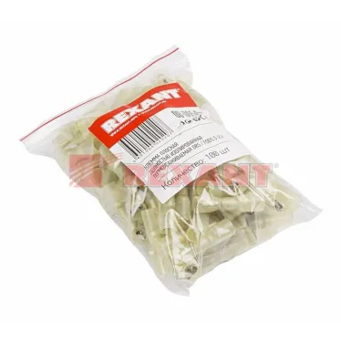 Клемма плоская полностью изолир термоусаживаемая РПи-м-т 6.0-(6.3) РпИм-т 6-7-0,8 гнездо 6.6 мм 4-6, REXANT