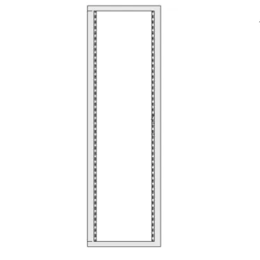 Рама CQE задняя 37U для 19 оборудования в шкафы 1800х600мм