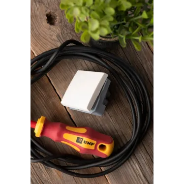 Выключатель 10А, 1 клавишный без индикатора