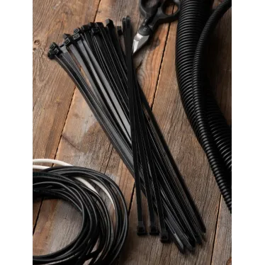 Хомут P6.6 стандартный черный 7.6x450 (100шт) FlexLock PROxima