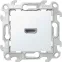 Коннектор HDMI 1.4, белый