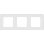 Рамка 3 поста INSPIRIA белая