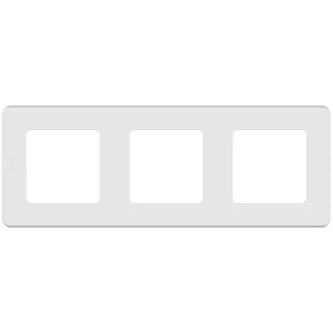 Рамка 3 поста INSPIRIA белая