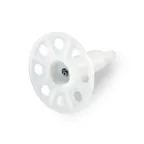 Тарельчатый дюбель гриб с гвоздем для ПМ IN60 белый (100 шт/уп)