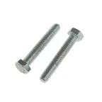Болт DIN933 М8х50 шестигранная голова полная резьба оцинкованный (8 шт)