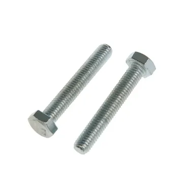 Болт DIN933 М8х50 шестигранная голова полная резьба оцинкованный (8 шт)