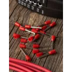 Наконечник штыревой втулочный изолированный НШвИ 1.0-12 (50шт)