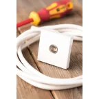 Розетка ТВ (ширина 2 модуля)