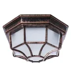 Светильник Тартаруга НПП 03-100-005 IP44 матовый /корпус с решеткой медь ИУ