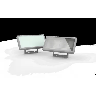 Светодиодный светильник Cuper 75 Вт 6500 K IP54 с рассеивателем прозрачное закаленное стекло RAL7045 | V1-I0-70123-04G00-5407565 | VARTON