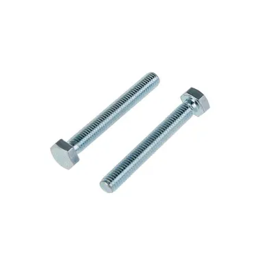 Болт DIN933 М8х60 шестигранная голова полная резьба оцинкованный (6 шт)