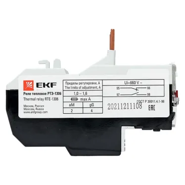 Реле тепловое РТЭ-1306 1-1.6А