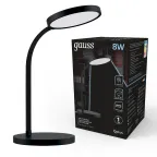 Светильник настольный Qplus GTL503 8W 500lm 4000K 170-265V черный диммируемый USB LED 1/12 | GT5032 | Gauss