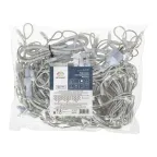 Гирлянда Айсикл (бахрома) светодиодный, 5,6 х 0,9 м, с эффектом мерцания, БЕЛЫЙ провод "КАУЧУК", 230 В, диоды БЕЛЫЕ, 240 LED | 255-265 | NEON-NIGHT