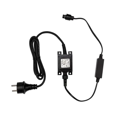 Гирлянда "LED ClipLight - МУЛЬТИШАРИКИ" 24V, 3 нити по 20 м, свечение с динамикой, цвет диодов RGB | 323-619 | NEON-NIGHT