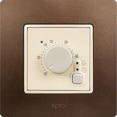 ETIKA Термостат для пола слоновая кость