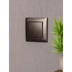 Валенсия лицевая панель выключателя проходного 1-кл. 10А графит