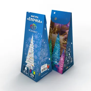 Фигура светодиодная "Елочка", 25 см, RGB | 513-024 | NEON-NIGHT