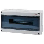 Щит ЩРН-П 18 модулей навесной КМПн-18 IP65 серый SIMPLE