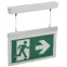 LIGHTING Светильник эвакуационный ССА3002 подвесной двусторонний сменный знак 3ч 3Вт IEK