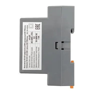 Вольтметр цифровой VD-G31 на DIN однофазный PROxima (без поверки)