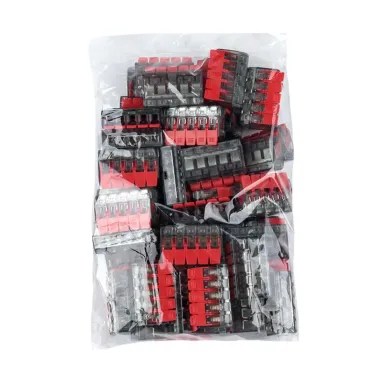 Клемма СМК 221-415 5 отверстий 0.2-4.0 мм2 (50 шт.) PROxima