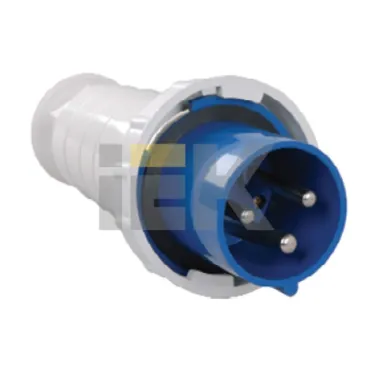 Вилка 033 2Р+РЕ 63А 220В IP54