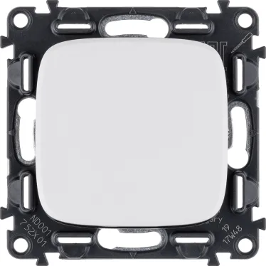 Valena ALLURE DIY Белый Выключатель 1-клавишный 10А 250В | 752701 | Legrand