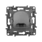 Вывод кабеля IP21 Etika с зажимом для кабеля белый