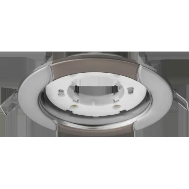 Светильник встраиваемый под лампу GX53 NGX 93 054 NGX-R8-004-GX53 (Волна серебро-черный хром) | 93054 | Navigator