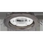 Светильник встраиваемый под лампу GX53 NGX 93 062 NGX-R9-005-GX53 (Звезда черный хром) | 93062 | Navigator