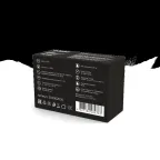 Блок питания для светодиодной ленты 30 Вт AC 100-264В Uвых 24В IP20 85х58х34мм Black Gauss