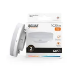 Лампа светодиодная LED Elementary GX53 15W 1020lm 3000K | 83815 | Gauss