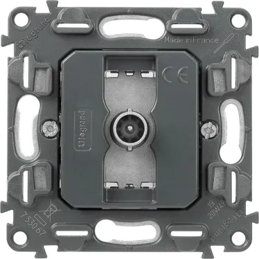 Valena IN MATIC Розетка ТВ проходная 1.5дБ/14дБ 0-2400 МГц