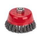 Щетка чашечная для УШМ, 100мм, М15