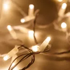 Светодиодная гирлянда ARD-STRING-PRO-10000-WHITE-100LED-STD WARM (230V, 7W) | 025839 | Arlight