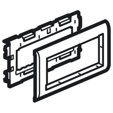 Суппорт Mosaic - 6 модулей - для кабель-каналов Metra 160x50 | 638088 | Legrand