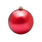 Елочная фигура «Шар» 15 см, цвет красный | 502-022 | NEON-NIGHT