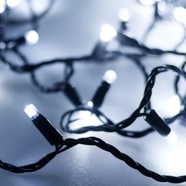 Светодиодная гирлянда ARD-STRING-PRO-10000-BLACK-100LED-STD WHITE (230V, 7W) | 025826 | Arlight