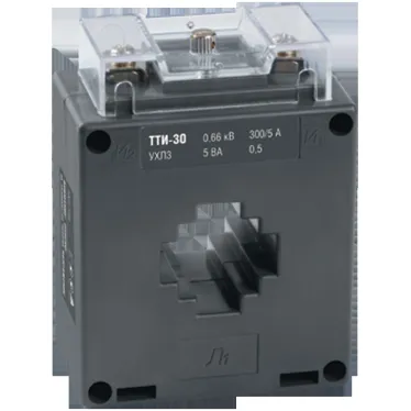 Трансформатор тока ТТИ-30 250/5А 5ВА без шины класс точности 0.5S